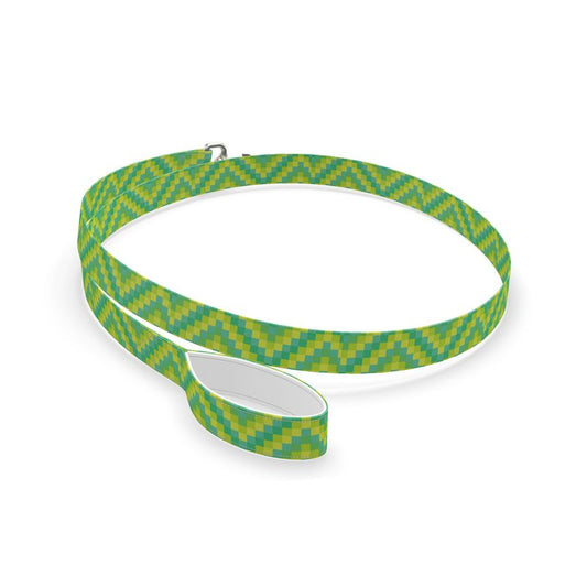 Dog Lead- shades of green